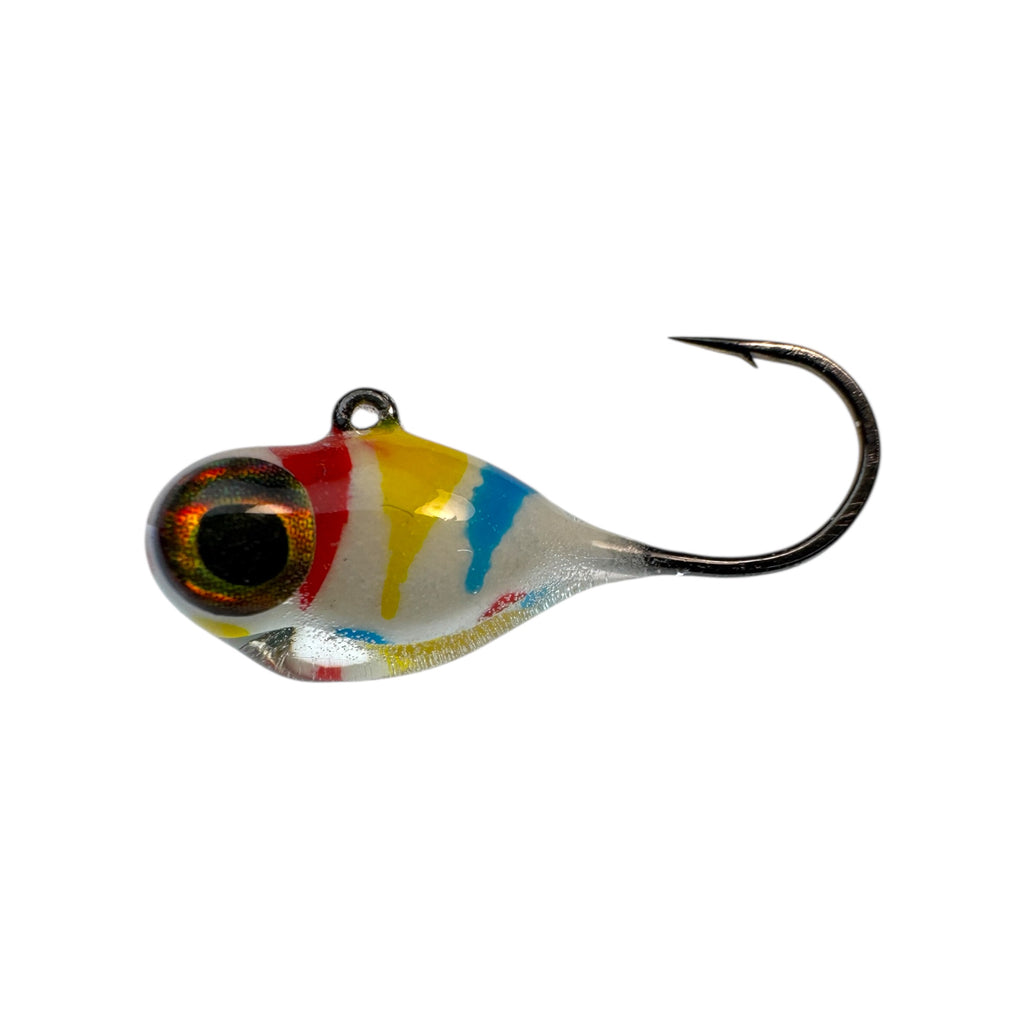 BIG EYE FRY WONDER TIGER ROUND BEND HOOK (LIMIT 2 PER PATTERN PER SIZE)