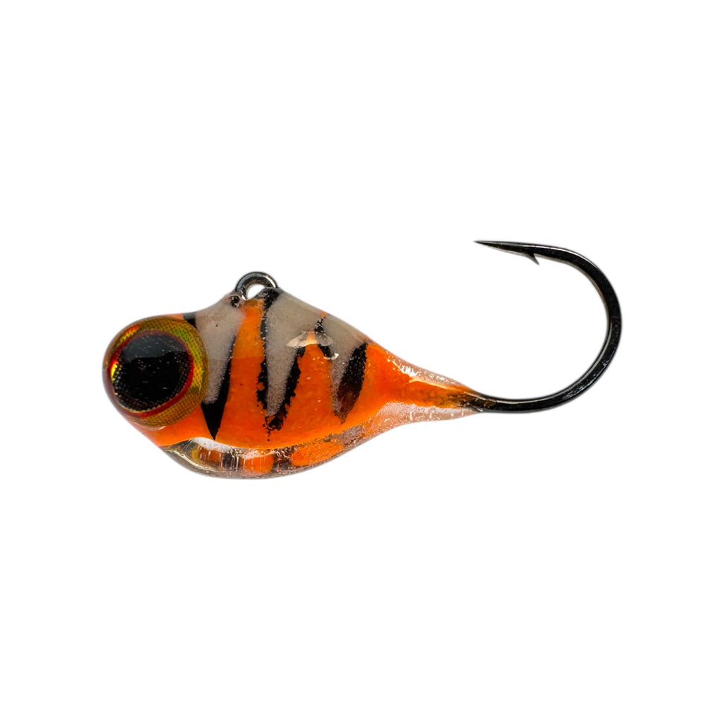 BIG EYE FRY NEMO ROUND BEND HOOK (LIMIT 2 PER PATTERN PER SIZE)
