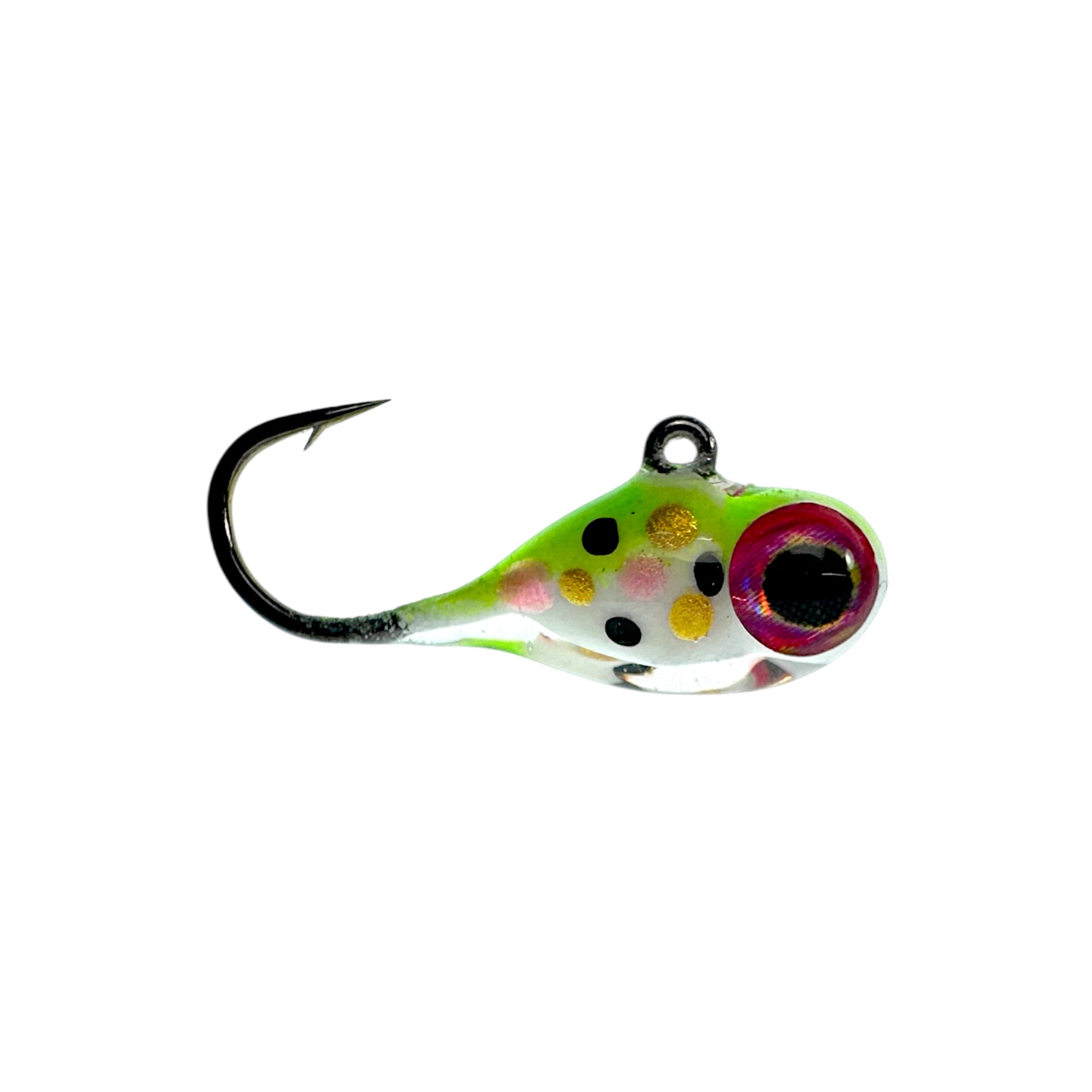 circle fish hooks rainbow trout BIG EYE FRY ROUND BEND HOOK (LIMIT 2 PER PERSON PER SIZE Color:BLUE/WHITE Float Tube Accessories For trout The Max SX Flipping